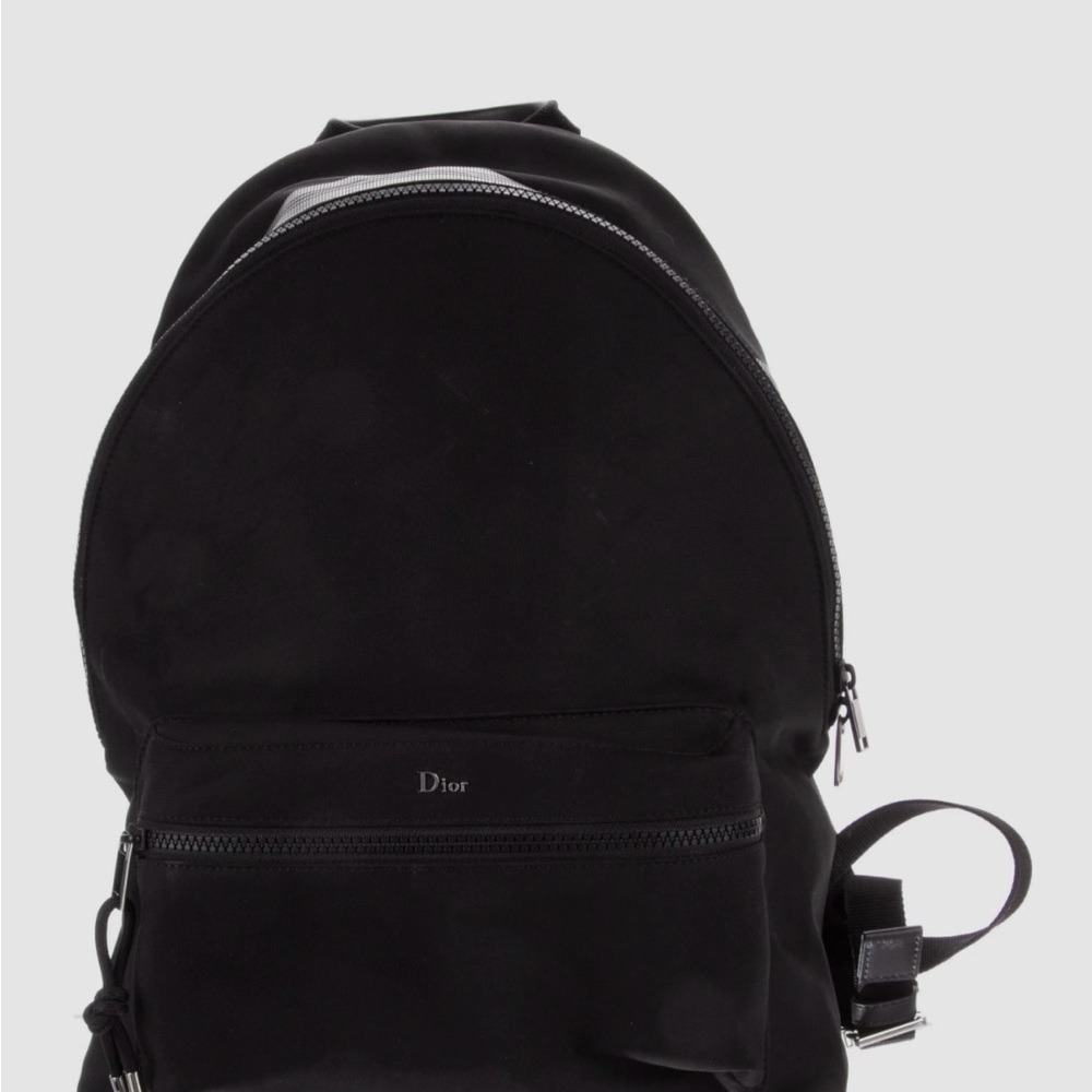 Dior Homme leather trimmed Backpack